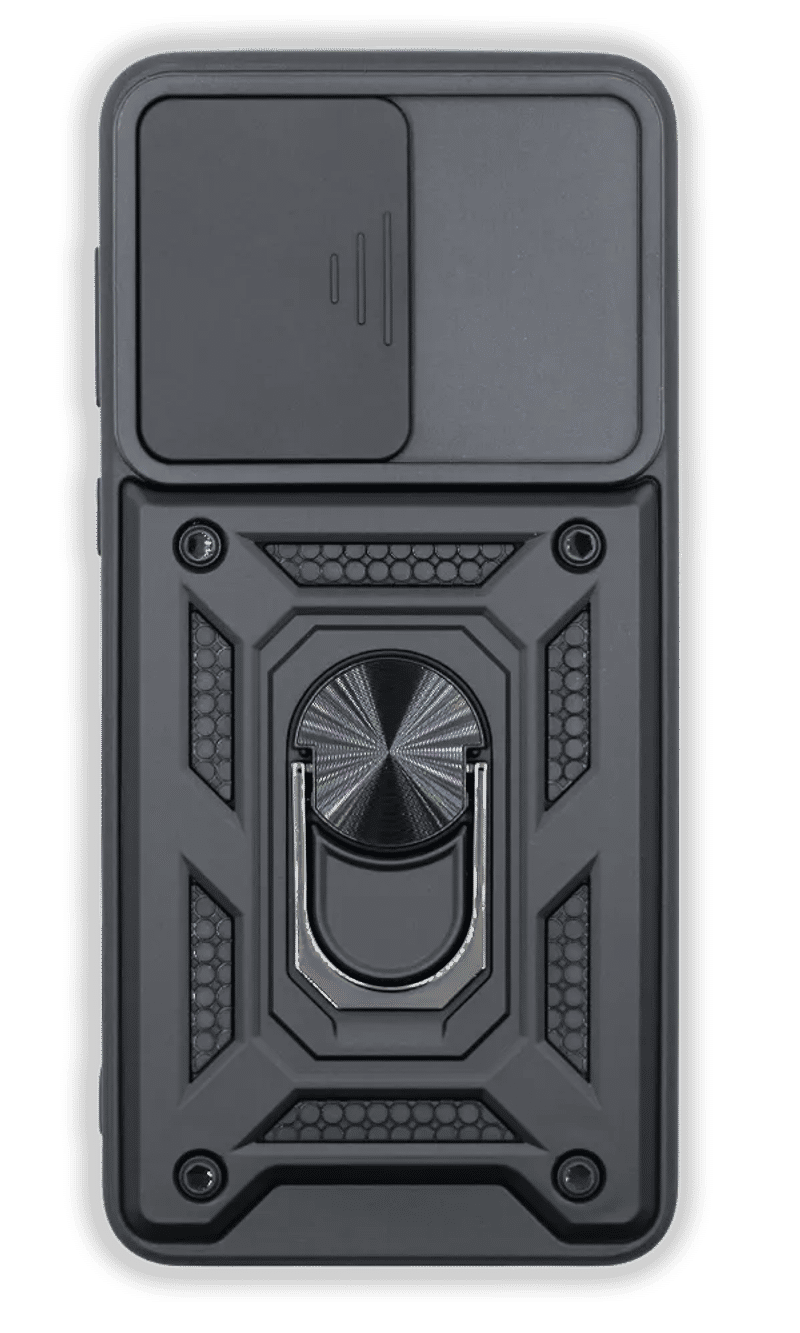 Чохол-накладка Hybrid CamOff+ Ring для Samsung A13 SM-A135F Black