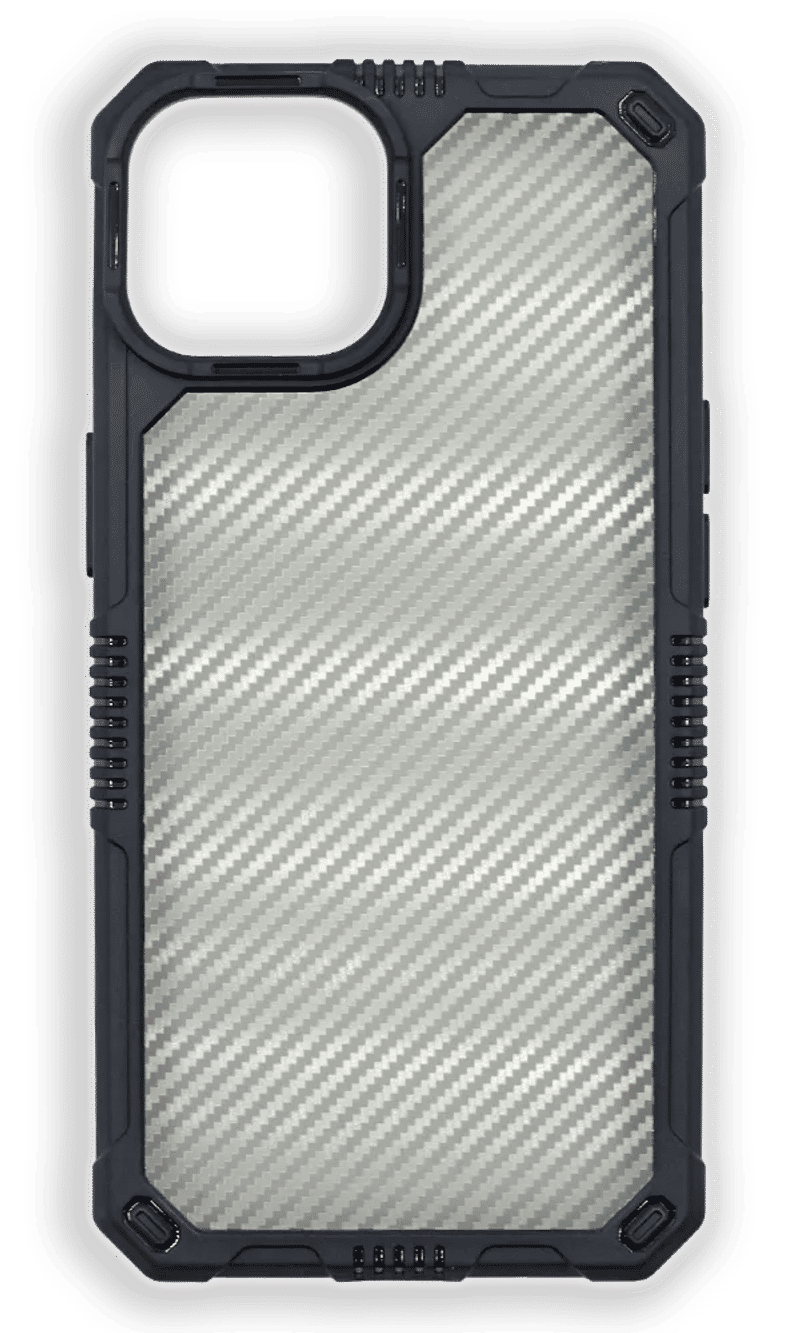 Cover iPaky Airbag 2 Carbon for iPhone 15 Plus / 14 Plus Black