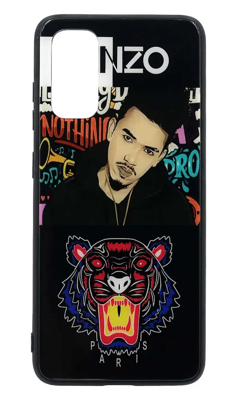 Чохол-накладка Glass Print для Samsung S20 SM-G980F Kenza
