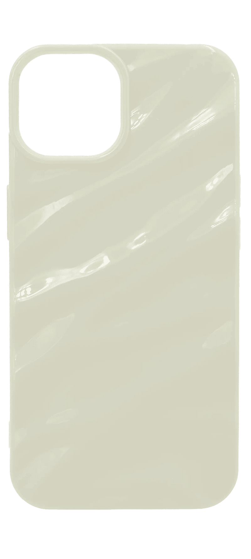 Wave TPU silicone case for iPhone 16 Pro Max Milk