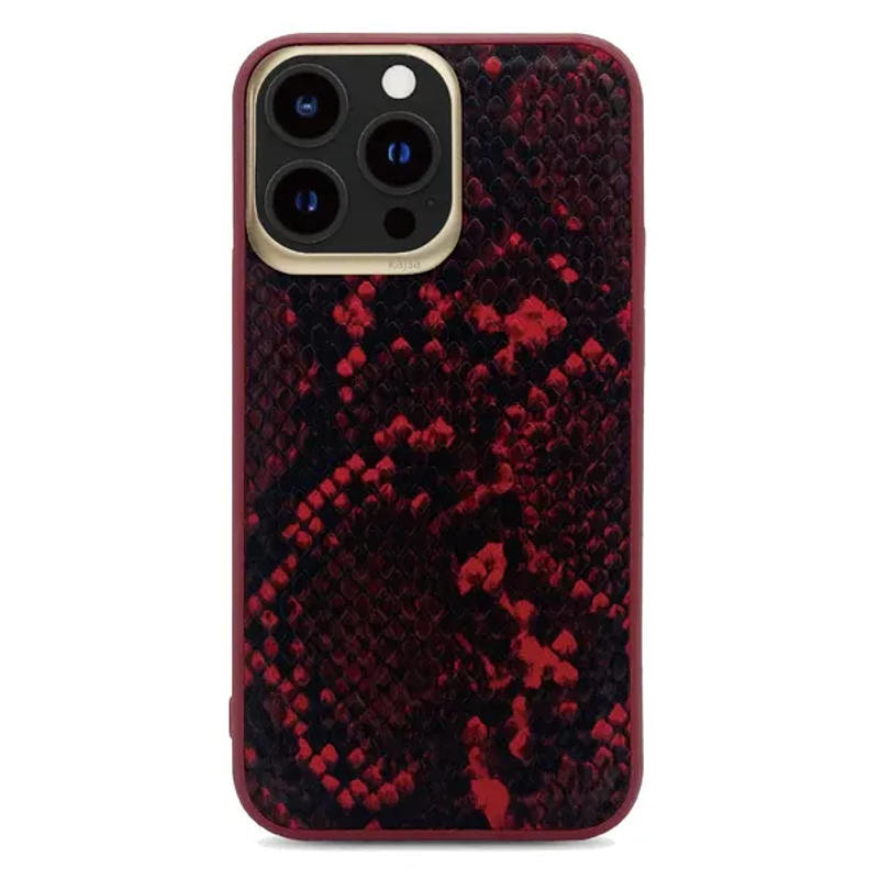 Чохол-накладка Kajsa Glamorous Snake iPhone 14 Pro Max Red