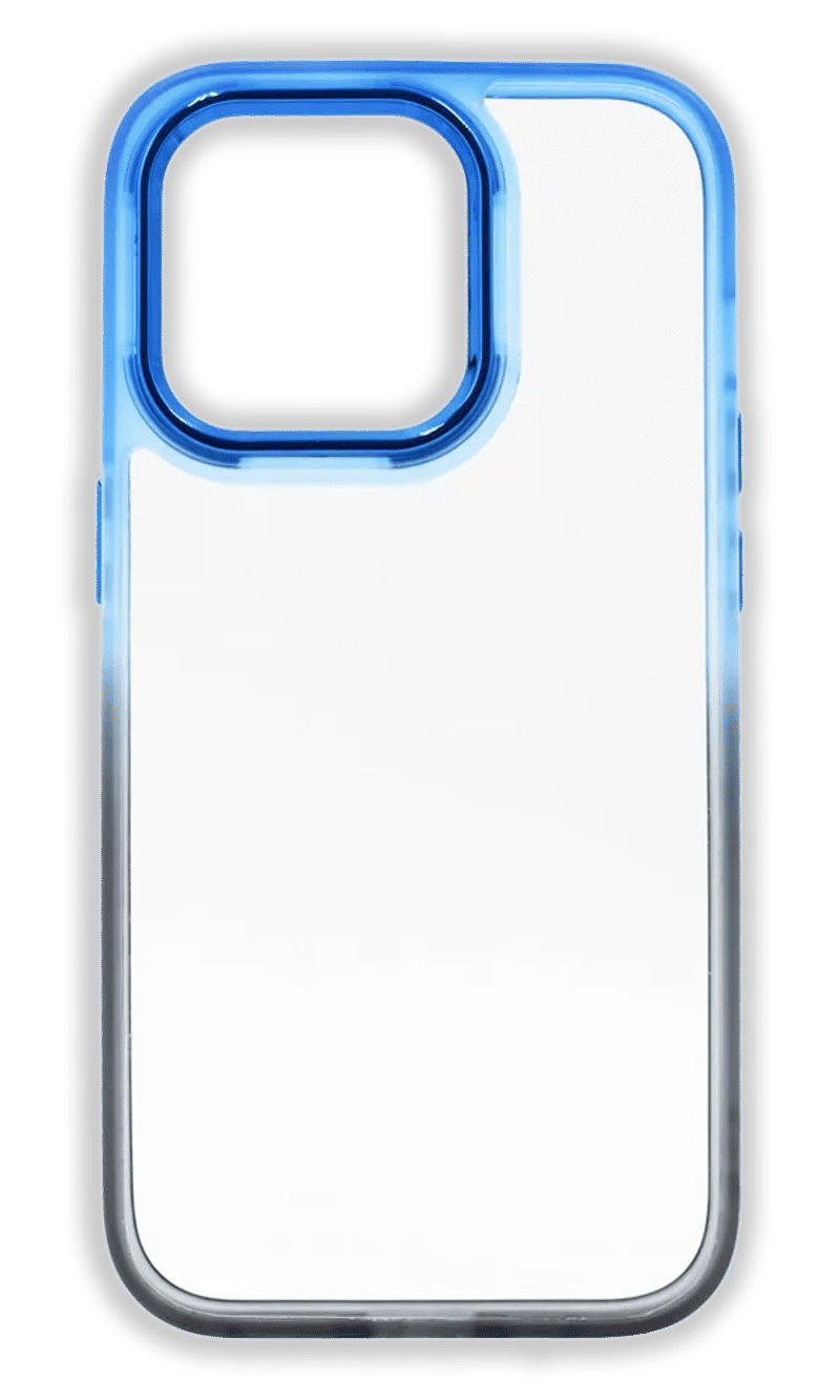Чохол-накладка Gloss Metal Fresh для iPhone 14 Pro Max Blue/Black