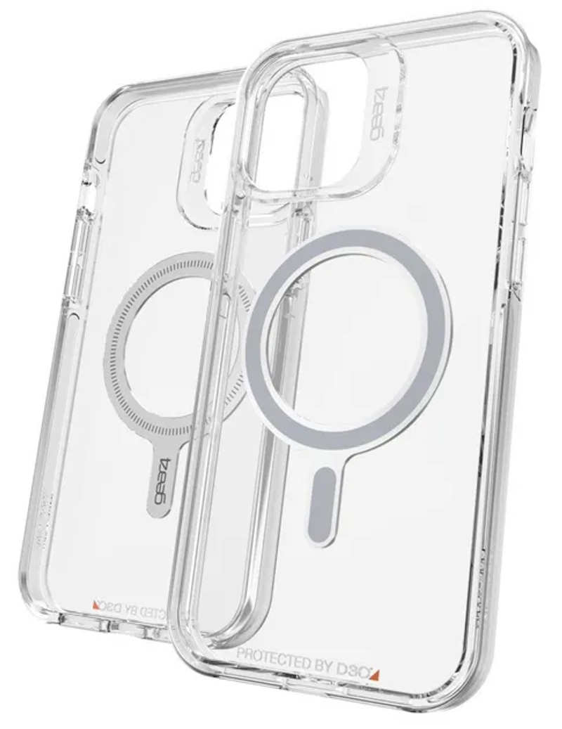 Чохол-накладка WS MagSafe Gear4 для iPhone 14 Pro Transparent