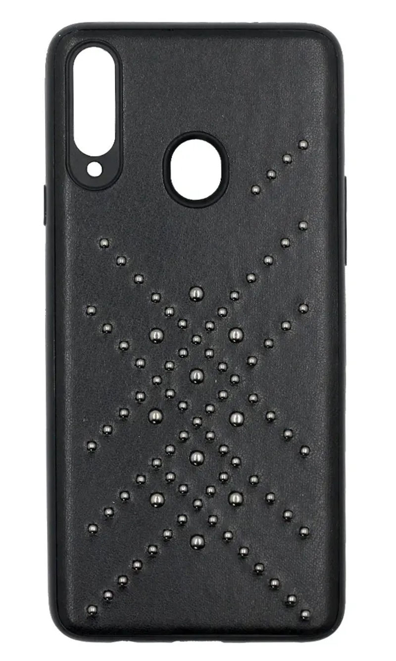 Чохол силіконовий Brynn Leather для Samsung A20s SM-A207F Black