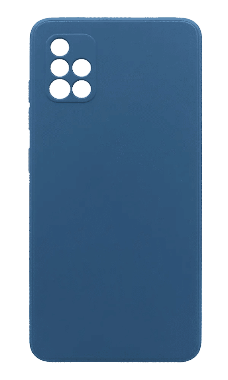 Чохол Molan Silicone Full Cam Samsung A51 SM-A515F Blue