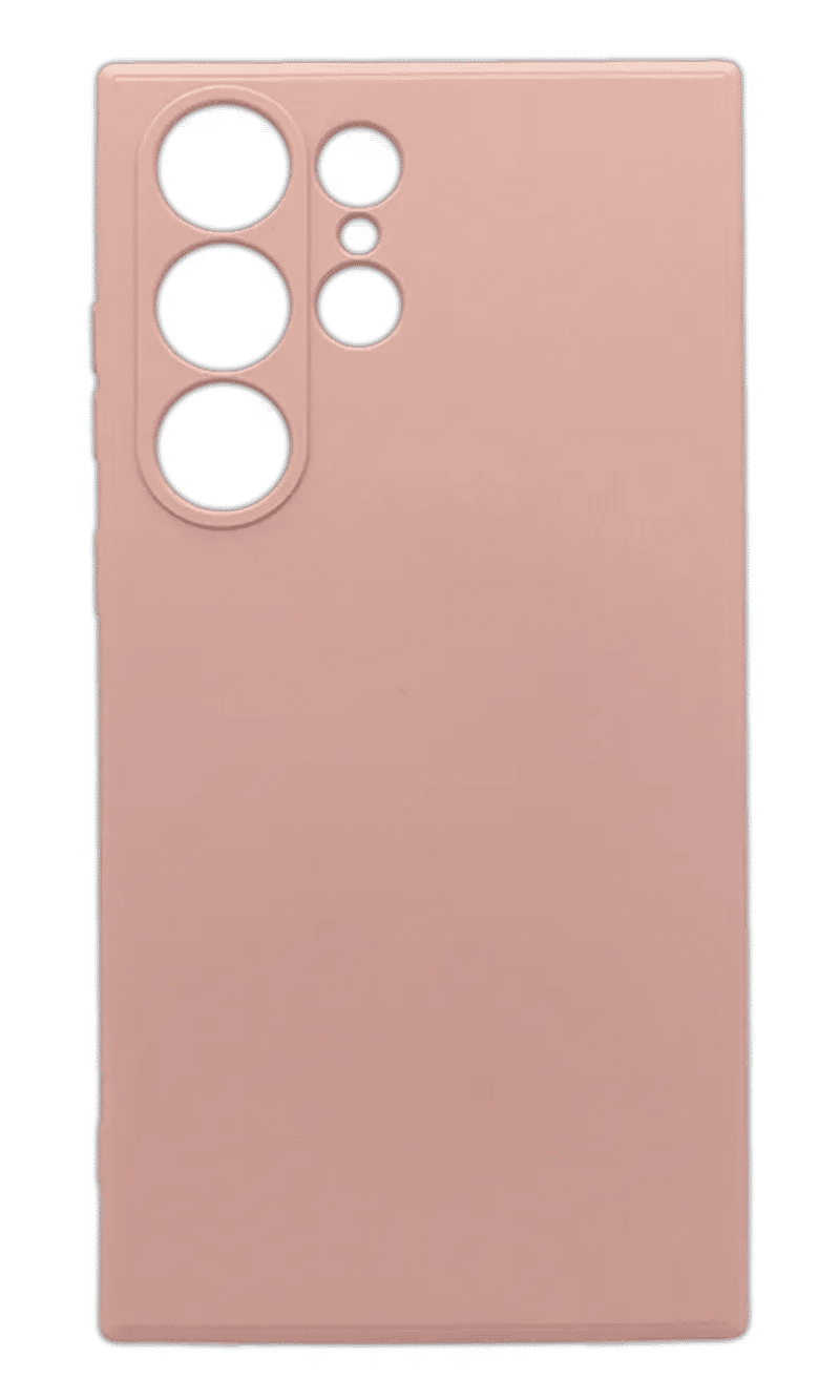 Чохол Molan Silicone для Samsung S23 Ultra SM-G918B Pink