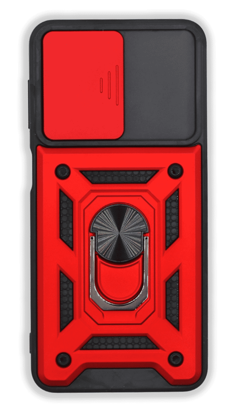 Чохол-накладка Hybrid CamOff+ Ring для Samsung A05s SM-A057F Red