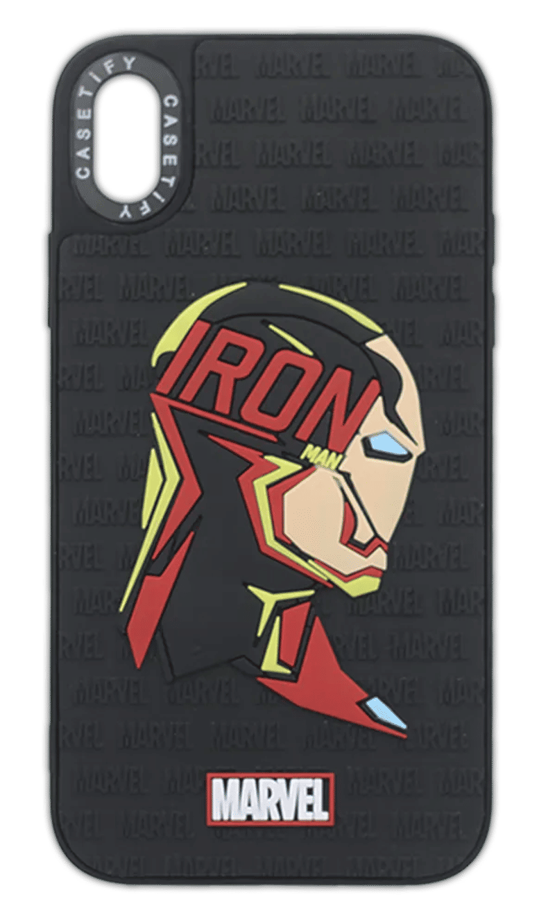 Чохол-накладка Caseti 3d IRON MAN для iPhone XR Black