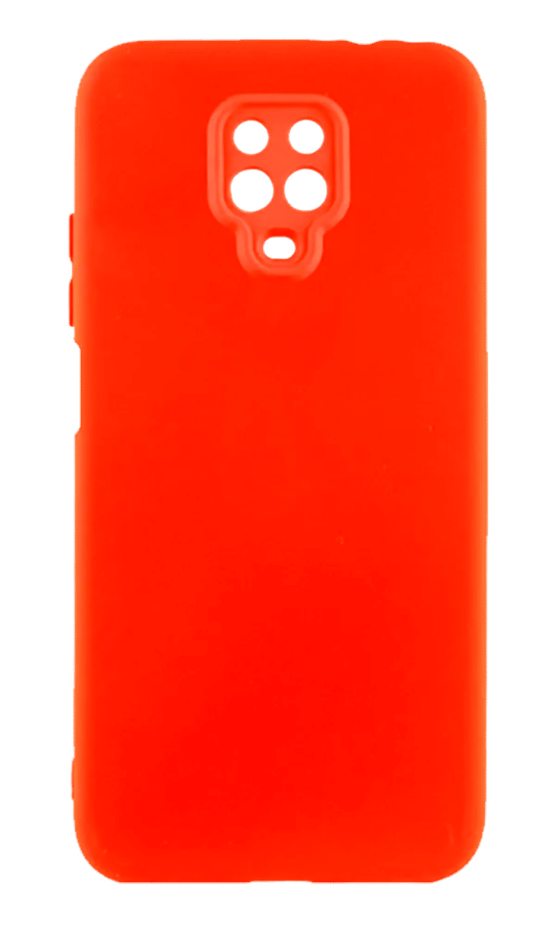 Чохол Molan Silicone для Xiaomi Redmi Note 9S/9 Pro/9 Pro Max Red