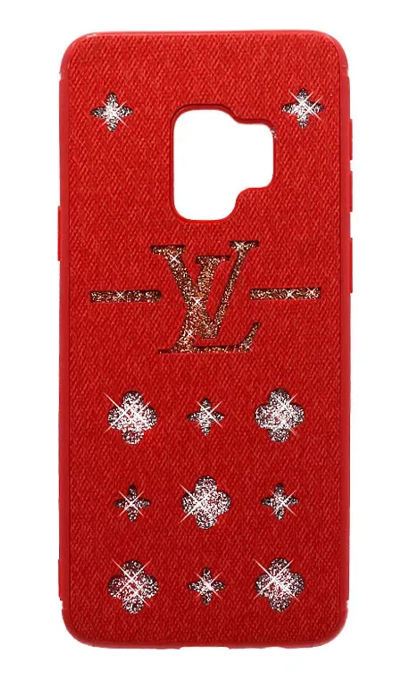 Чохол силіконовий Glitter LV для Samsung S9 SM-G960 Red