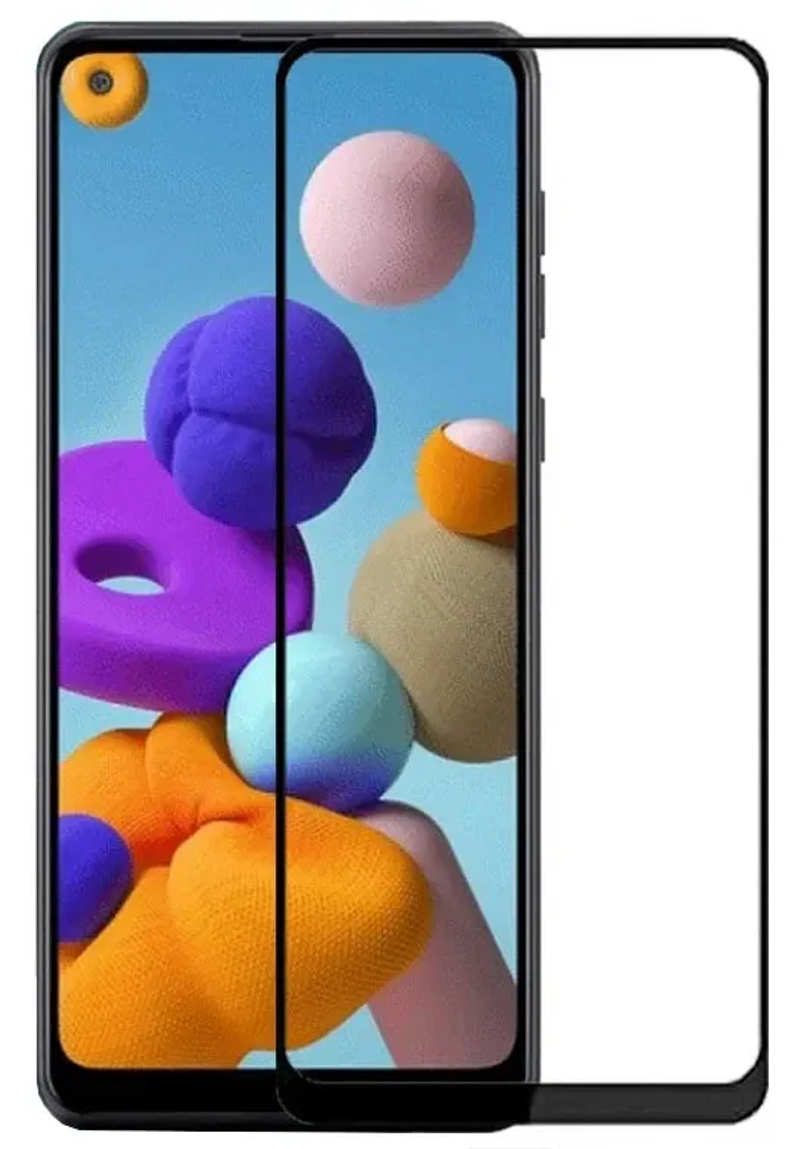 Safety glass Miami 4D Samsung A21s SM-A217F Black