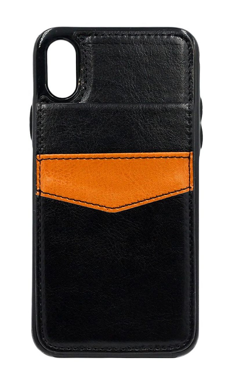 Case-lining Wallet Pocket for iPhone X / XS Black