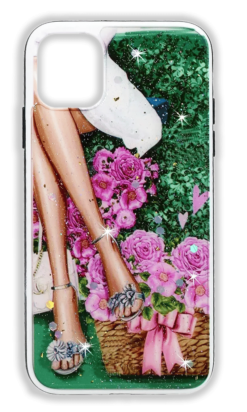 Чохол-накладка Smoll Sparkles для iPhone 11 Flowers Legs