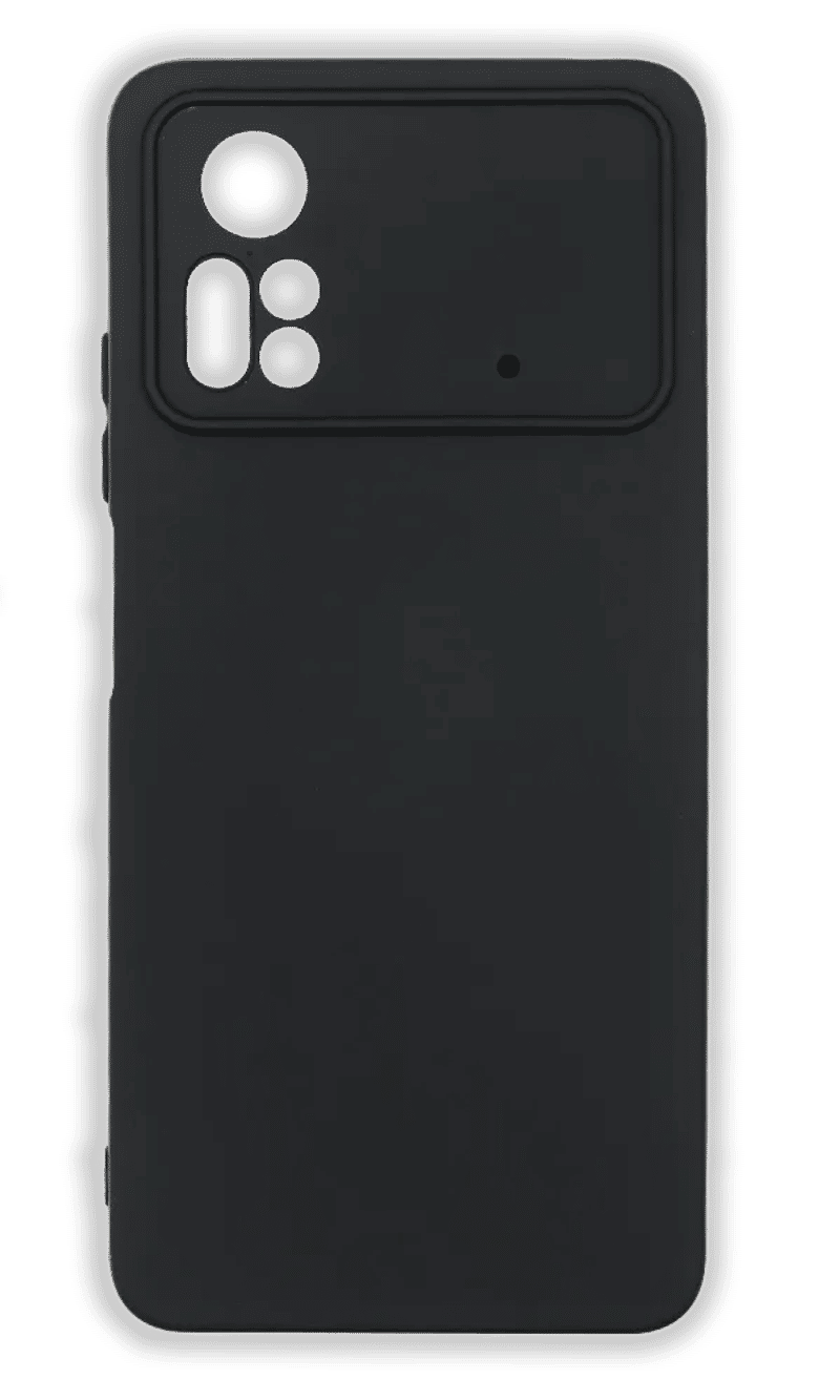 Чохол Molan Silicone для Xiaomi Poco X4 Pro 5G Black