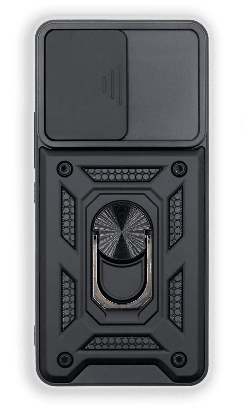 Чохол-накладка Hybrid CamOff+ Ring для Xiaomi 12 Lite Black