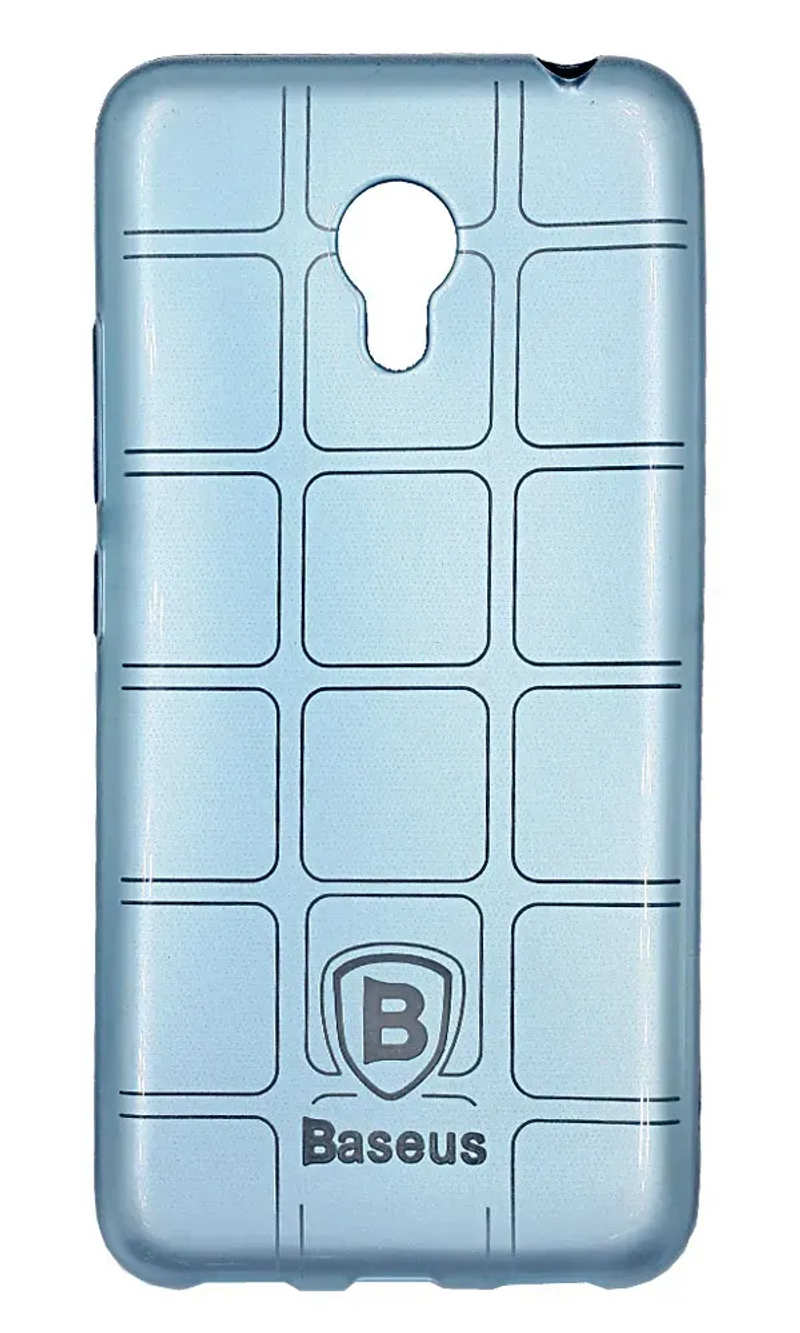 Чохол силіконовий Baseus Square для Meizu M3 Mini / M3s Blue