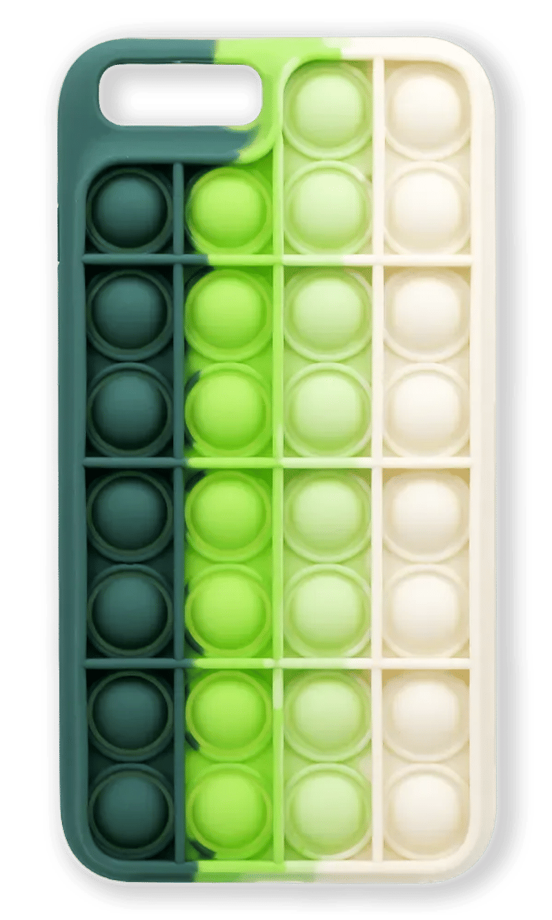 Silicone case 3D Pop It for iPhone 8/7 Plus Green