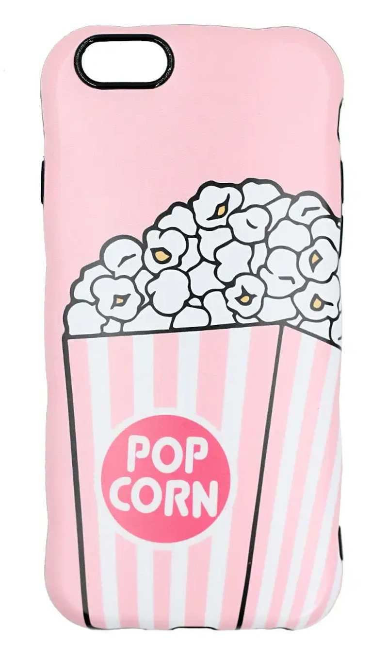 Чохол силіконовий Print для iPhone 6 Pop Corn