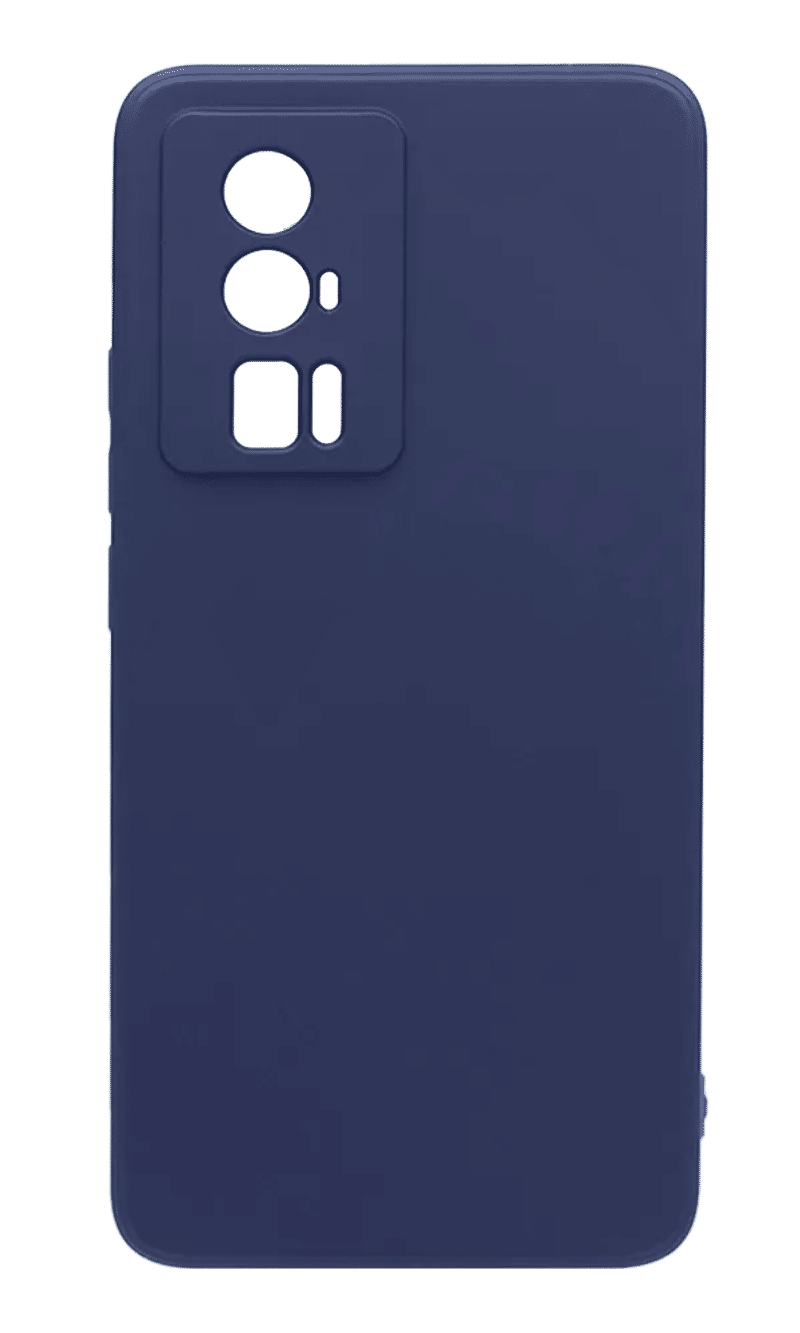 Чохол Molan Silicone для Xiaomi Poco F5 Pro/Xiaomi Redmi K60 Blue