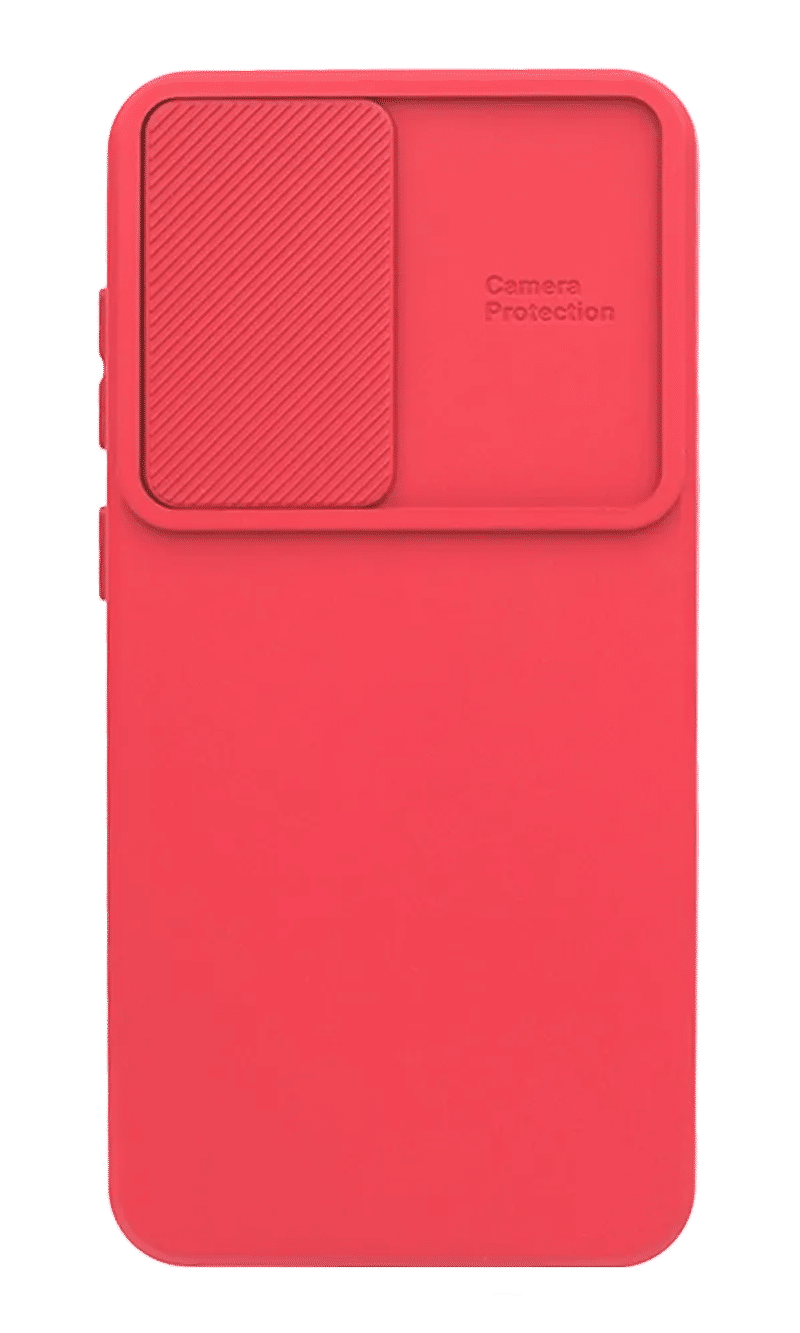 Molan CamOff case for Samsung S21 FE SM-G990F Red