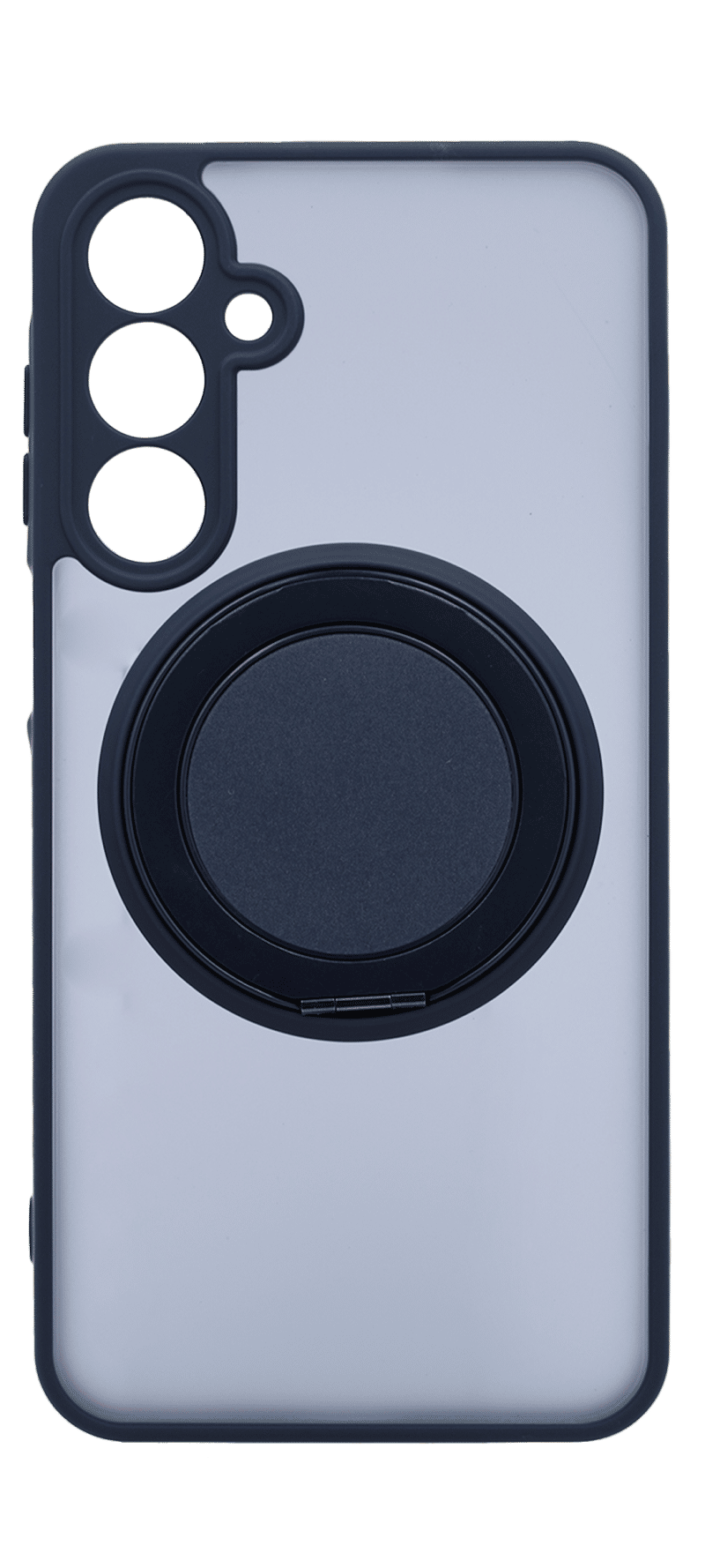 Mate Big Ring Stand Case for Samsung A16 Dark Blue