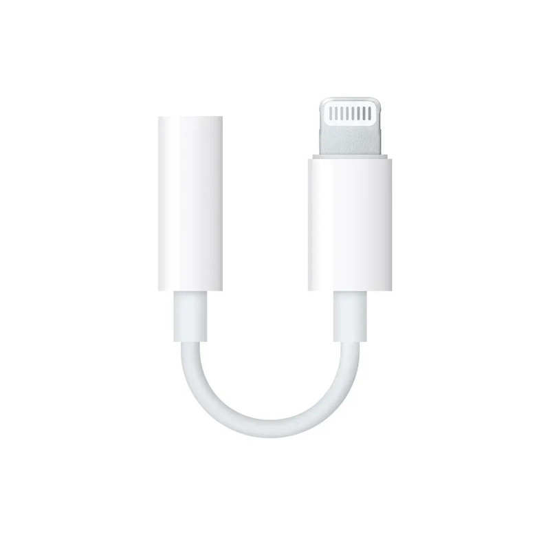 Adapter Lightning to 3.5mm White