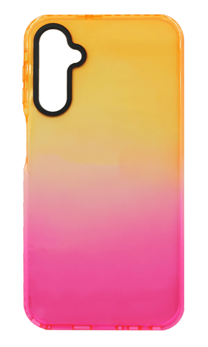 Cover silicone Sunny Gradient for Samsung A14 SM-A145F Orange/Pink