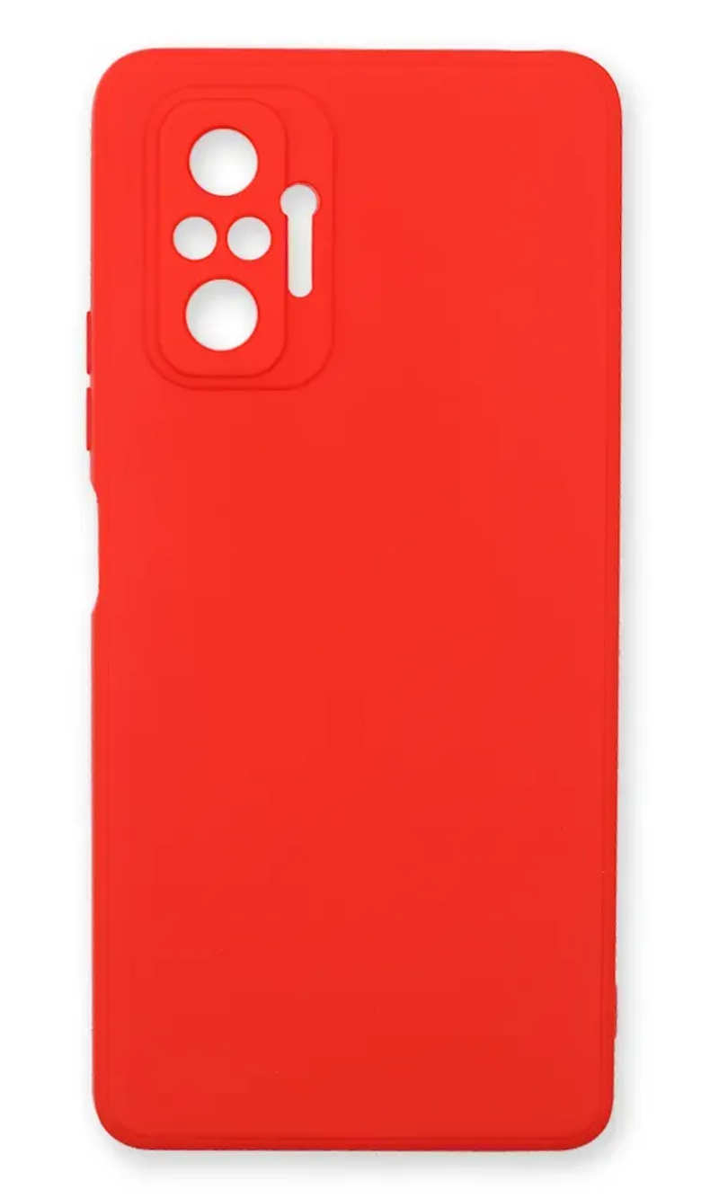 Case Molan Silicone Full Cam Xiaomi Redmi Note 10 Pro Red
