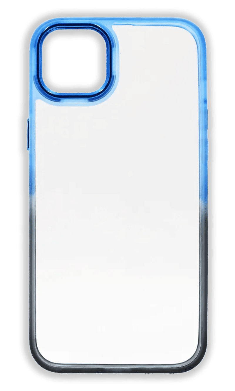 Gloss Metal Fresh case cover for iPhone 15 Plus / 14 Plus Blue/Black