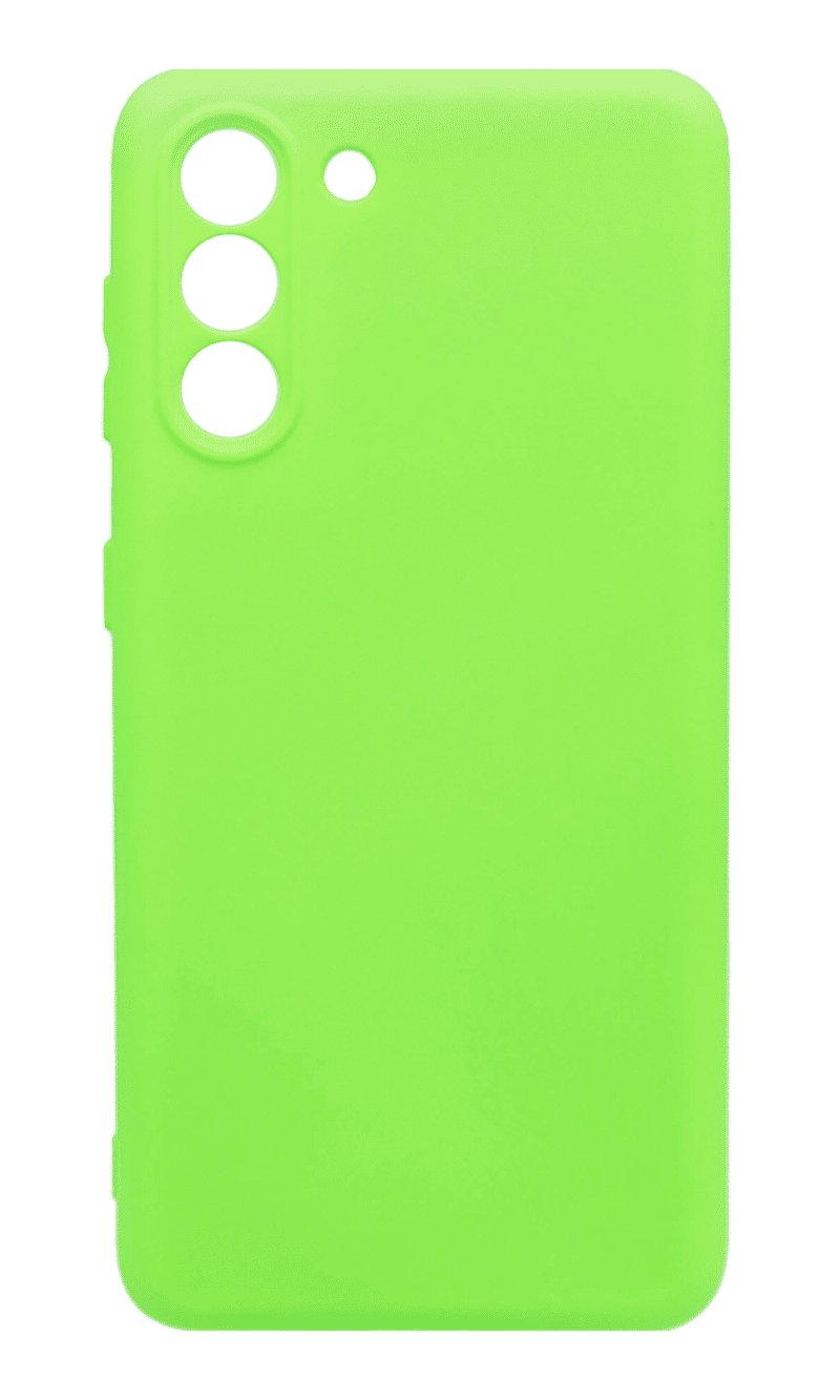 Чохол Molan Silicone для Samsung S21 SM-G991B Acid Green