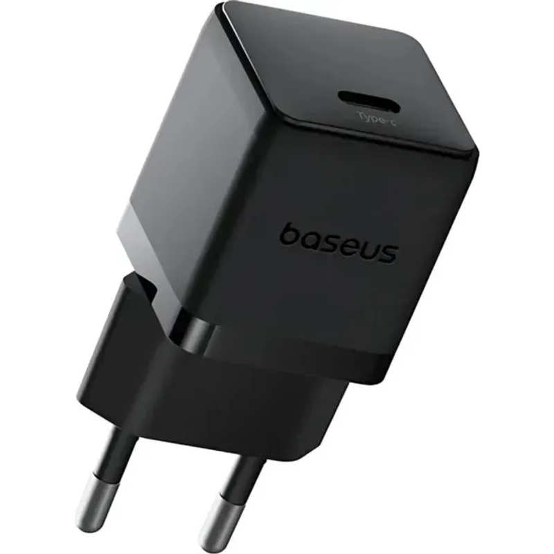 Мережевий Зарядний Пристрій 1Type-C Baseus Palm Fast Charger 30W Black