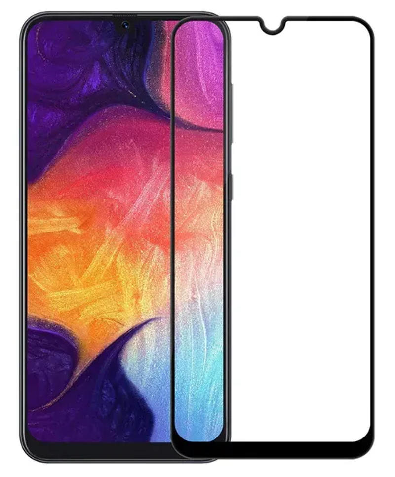 Safety glass Miami 10D Samsung A20 A205F / A30 A305F / A50 A505F / A30s 307F / M30s M307 / A50s Blac