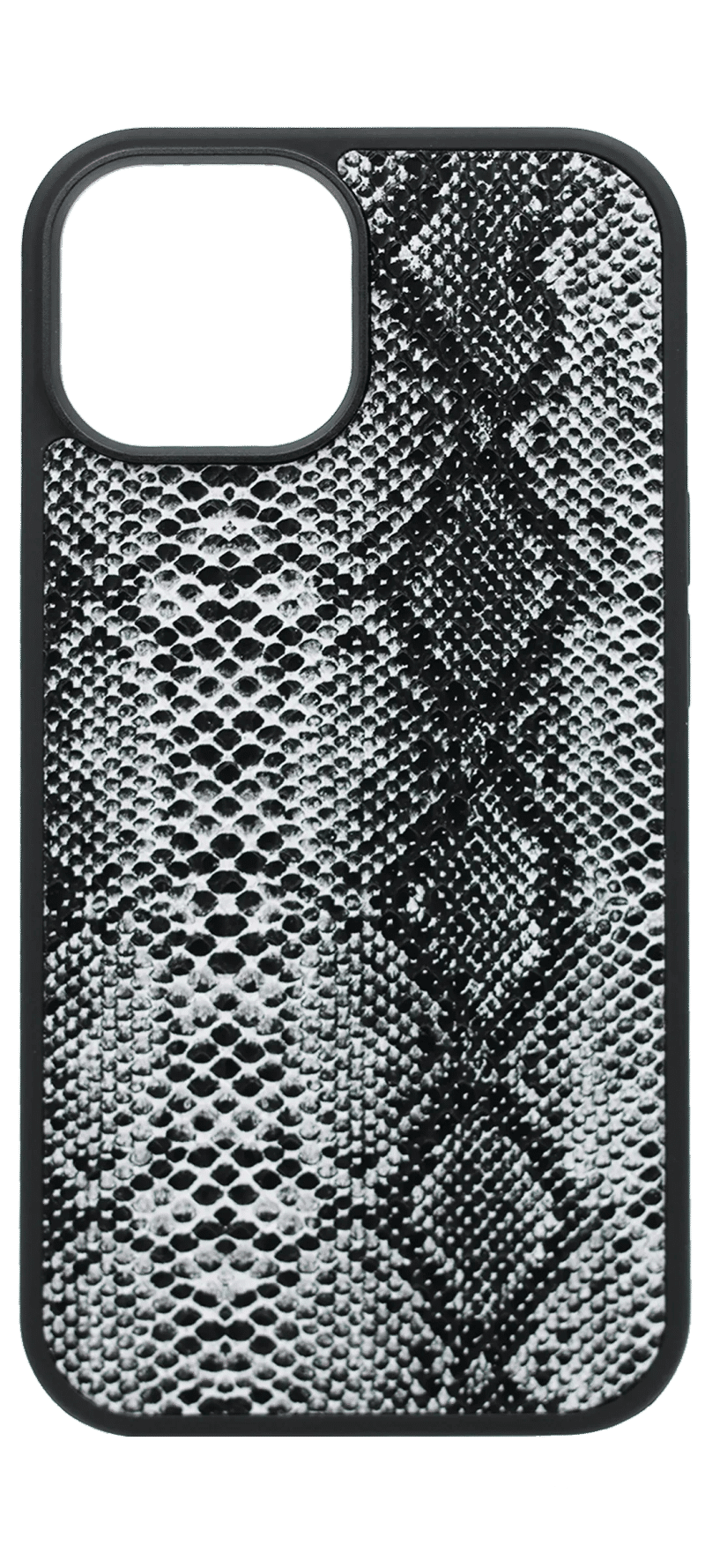 Чохол-накладка Snake Print для iPhone 16 Pro Max Black/White