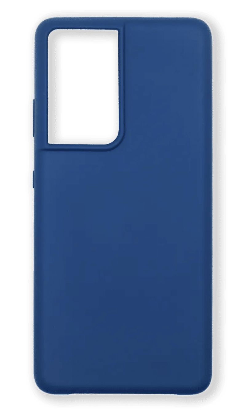 Чохол Molan Silicone для Samsung S21 Ultra SM-G998B Blue
