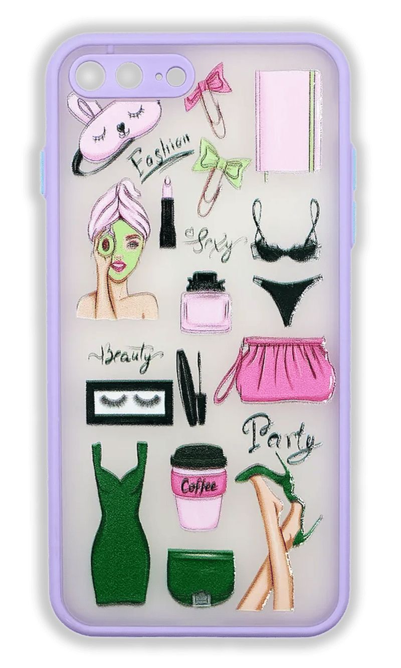 Shadow Matt Beauty case for iPhone 8/7 Plus Violet