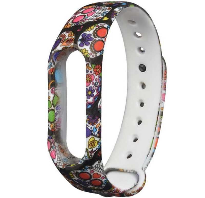 Strap Xiaomi Mi Band 3 Skulls