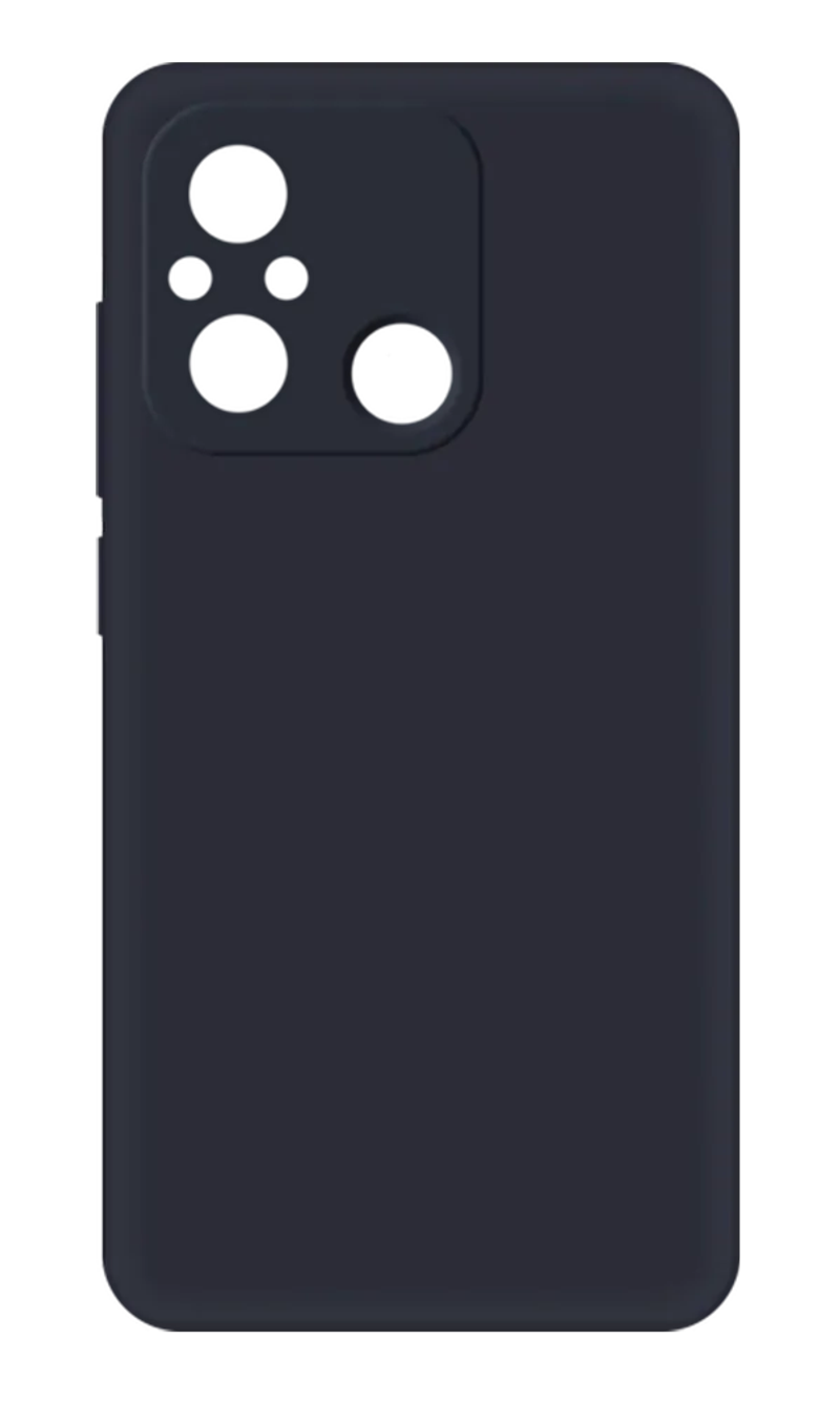 Чохол силіконовий MakeFuture Silicone Case для Xiaomi Redmi 12С / 11A Black