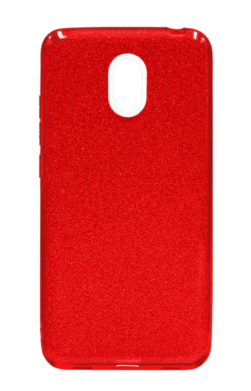 Silicone Twinkling Star for Meizu M6 Note Red