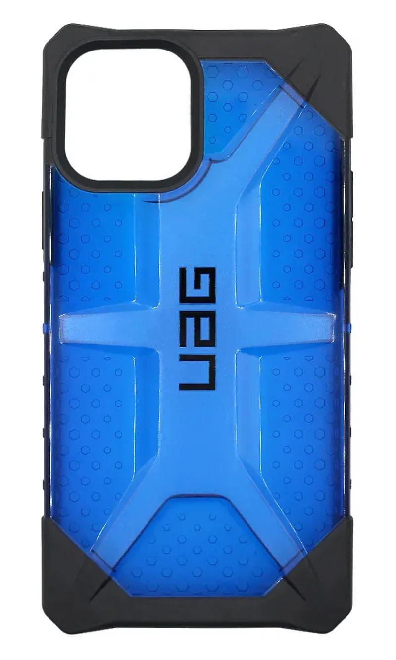 Чохол-накладка YAG для iPhone 12 Pro Max Transparent/Blue