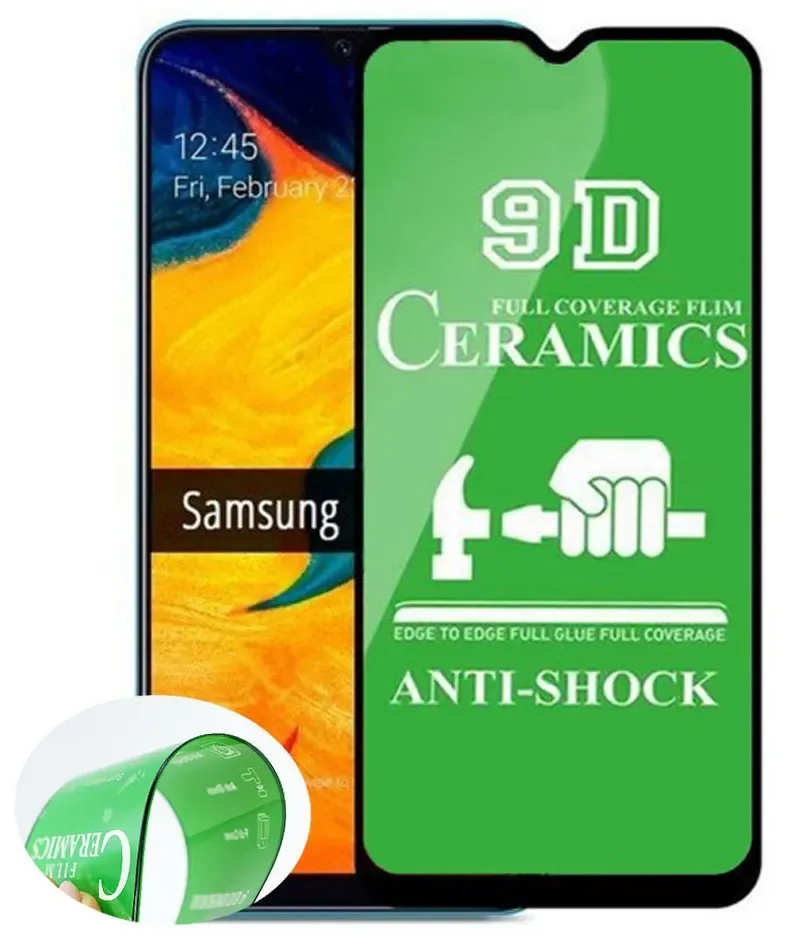 Захисна плівка Ceramics Samsung A01 SM-A015F Black М.У.