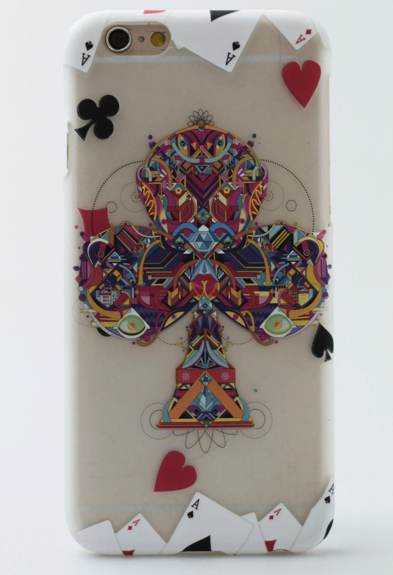 Case-pad Luminous Card Case for iPhone 6 / 6s Club