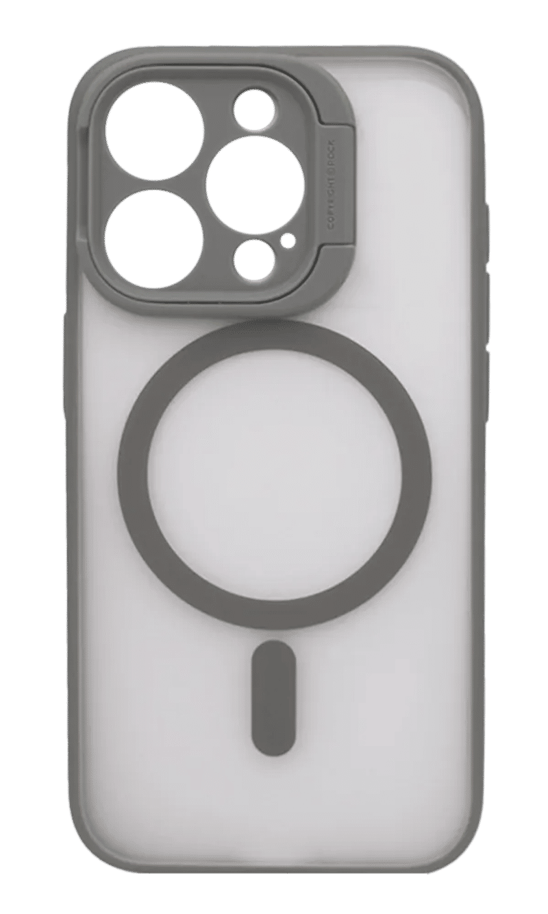 Чохол-накладка Rock Guard Magsafe & Stand для iPhone 15 Pro Gray