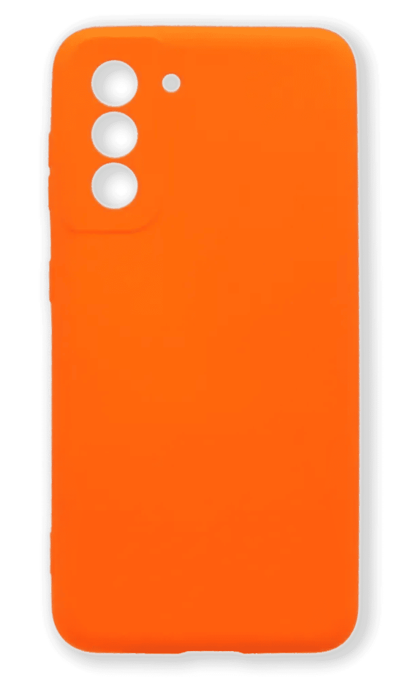 Чохол Molan Silicone для Samsung S21 Plus SM-G996B Orange