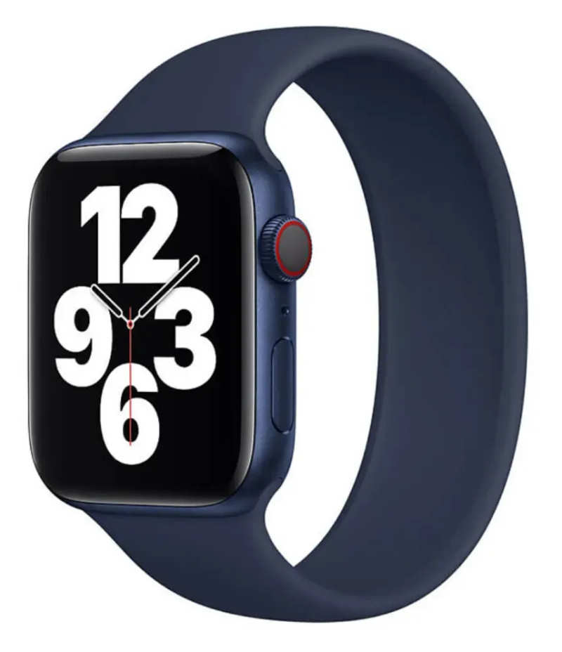 Ремінець Solo Loop 156mm для Apple Watch 38/40/ 41/ 42mm(ser.10) Midnight Blue