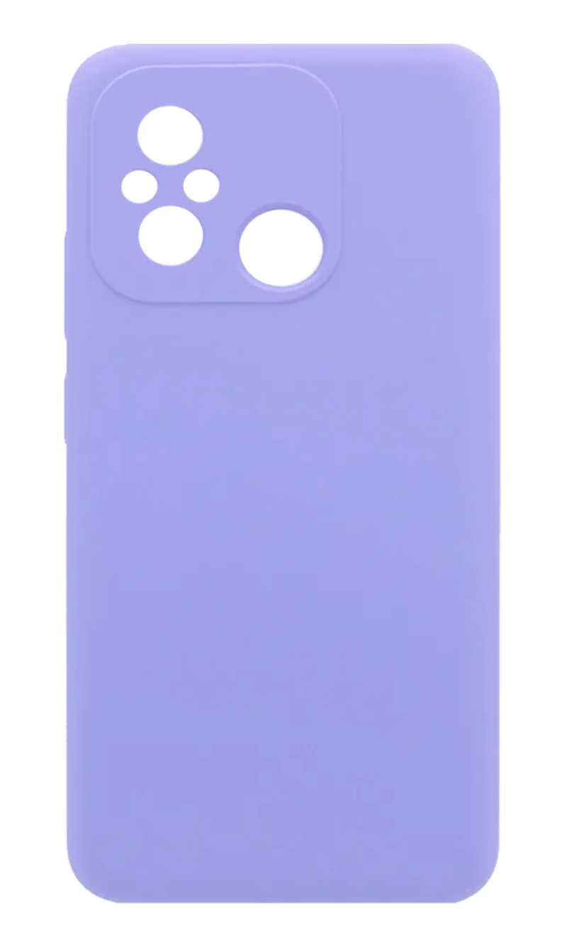 Чохол Molan Silicone для Xiaomi Redmi 12С/11A Lilac