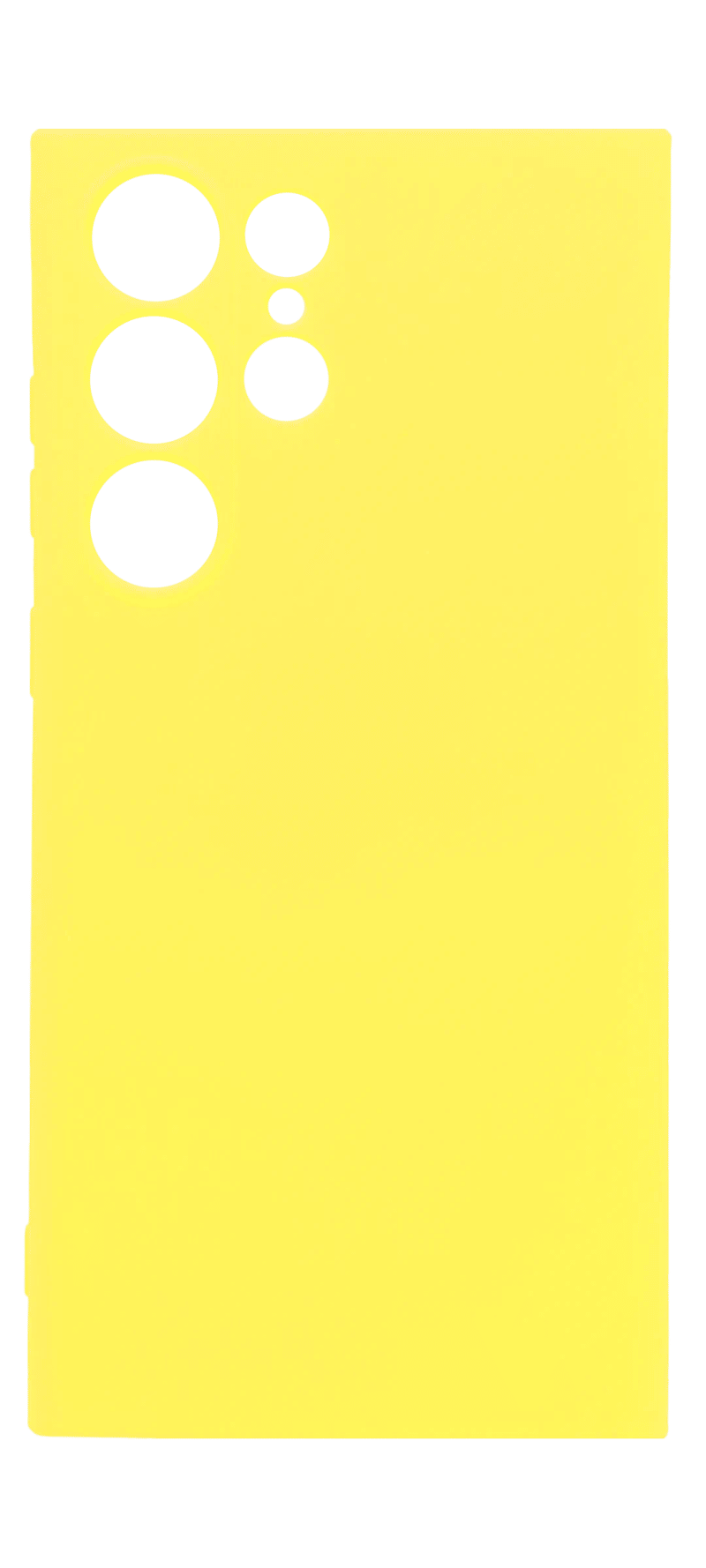 Molan Silicone case for Samsung S23 Ultra SM-G918B Yellow