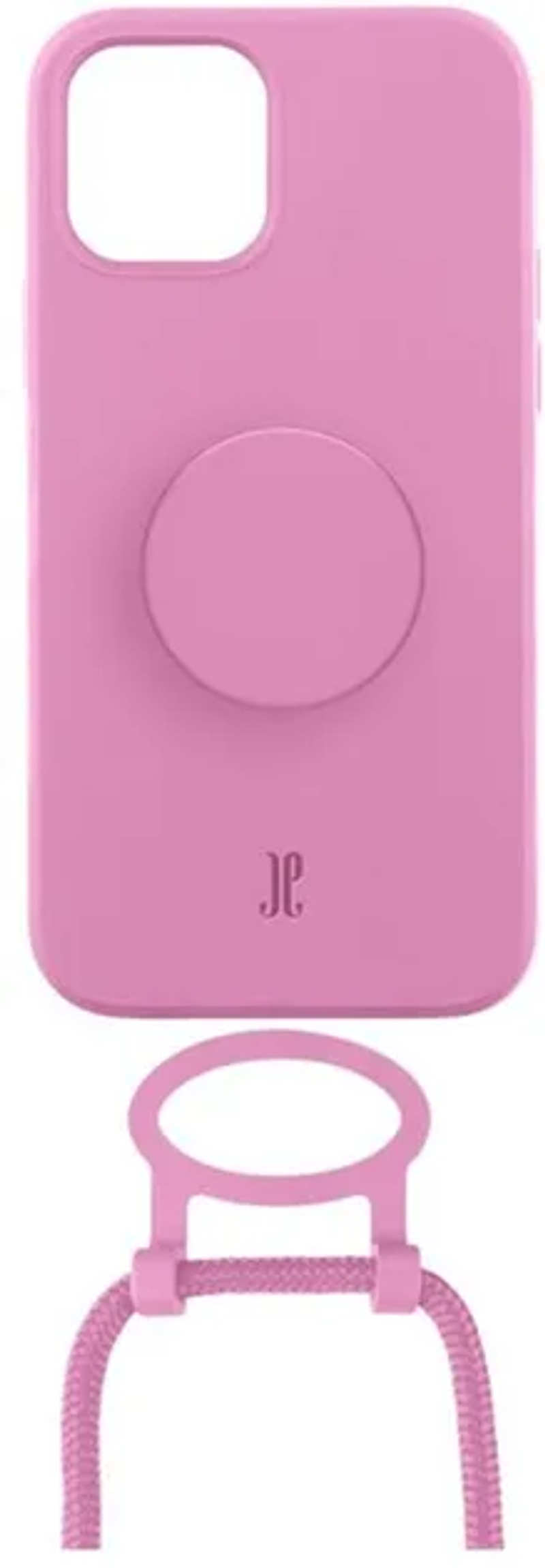Etui JE PopGrip iPhone 12/12 Pro 6.1" pastel pink 30158 (Just Elegance)