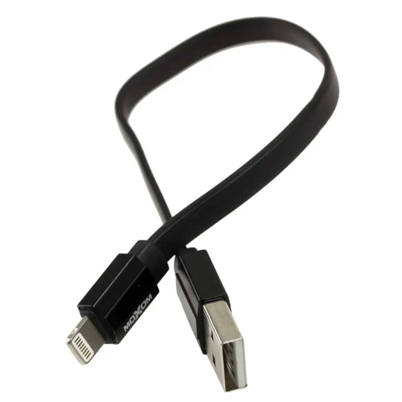 Cable 0.2 M MOXOM MX-CB11 Lightning Black