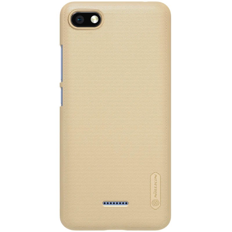 Чохол-накладка Nillkin Super Frosted Shield для Xiaomi Redmi 6A Gold + підставка