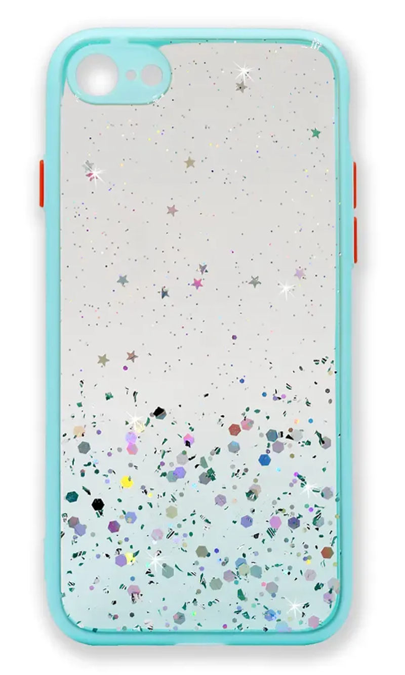 Cover-cover Smoll Confetti Gradient for iPhone SE2 / 8/7 Transparent / Green